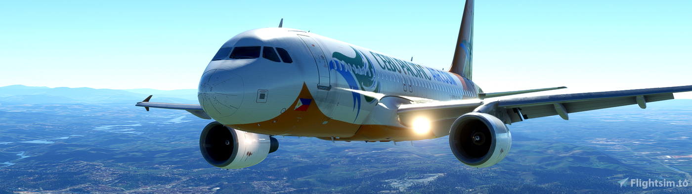 CEBU PACIFIC A320-200 for Microsoft Flight Simulator | MSFS