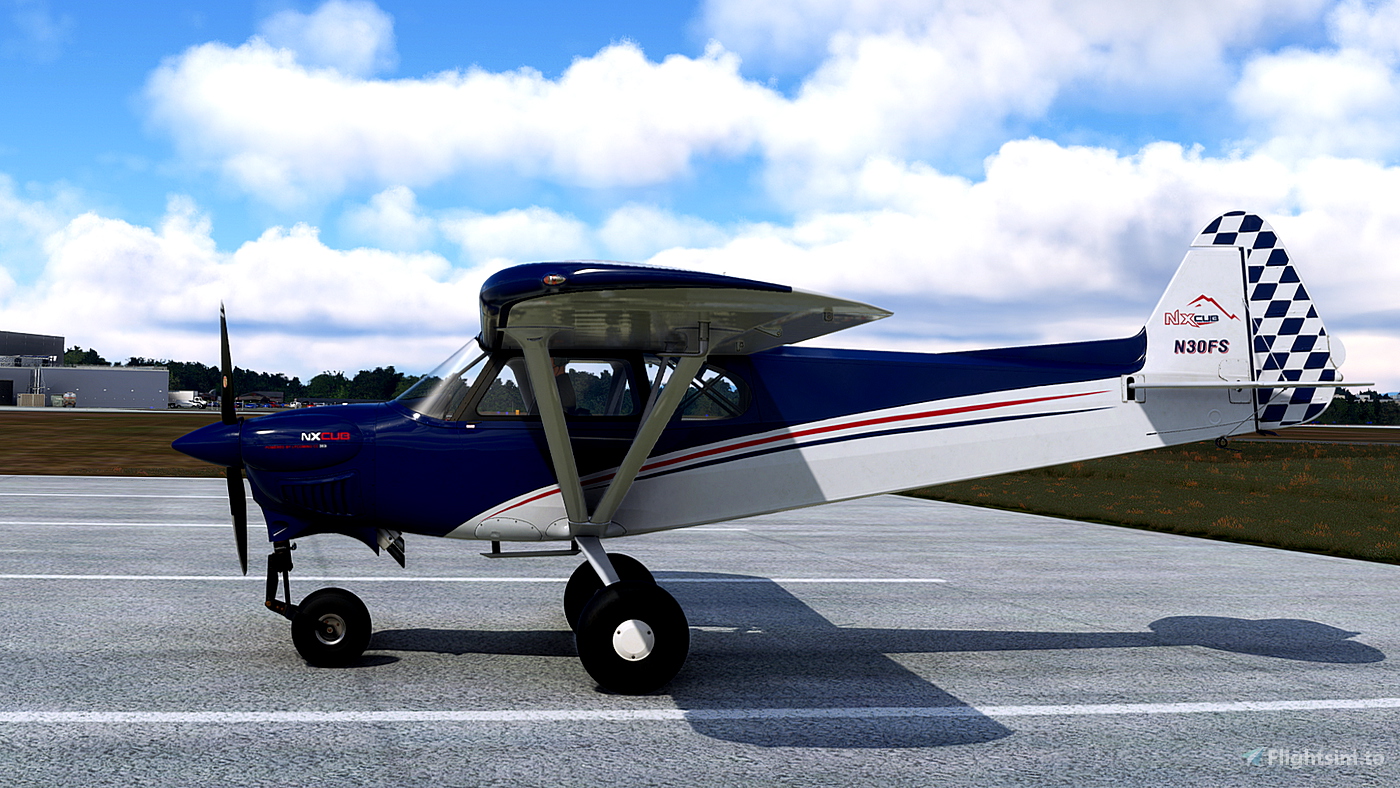 Cub Crafters NXCub with US registration N30FS for Microsoft Flight ...