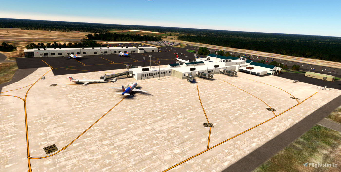 DestinFort Walton Beach Airport (KVPS) für Microsoft Flight Simulator