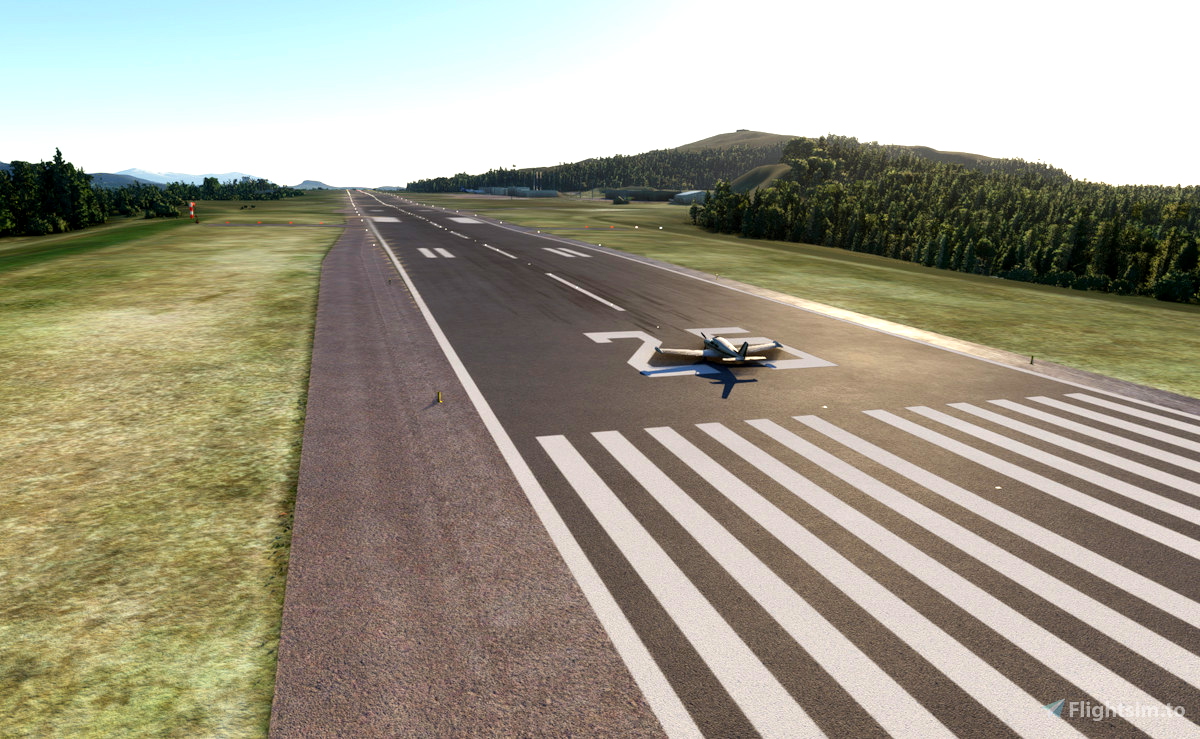 ENKB Kristiansund Kvernberget enhanced airport para Microsoft Flight