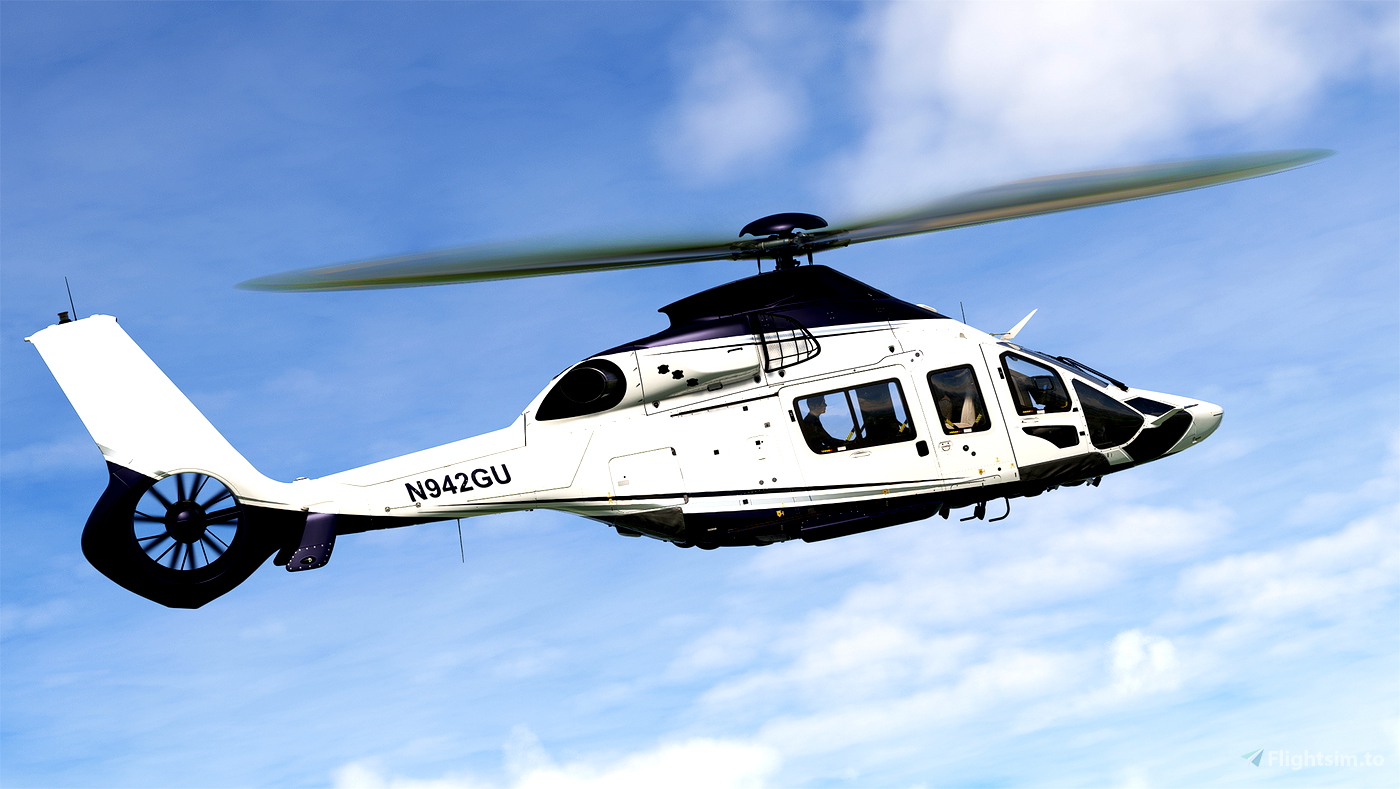 HPG's Airbus H160 helicopter takes flight in Microsoft Flight