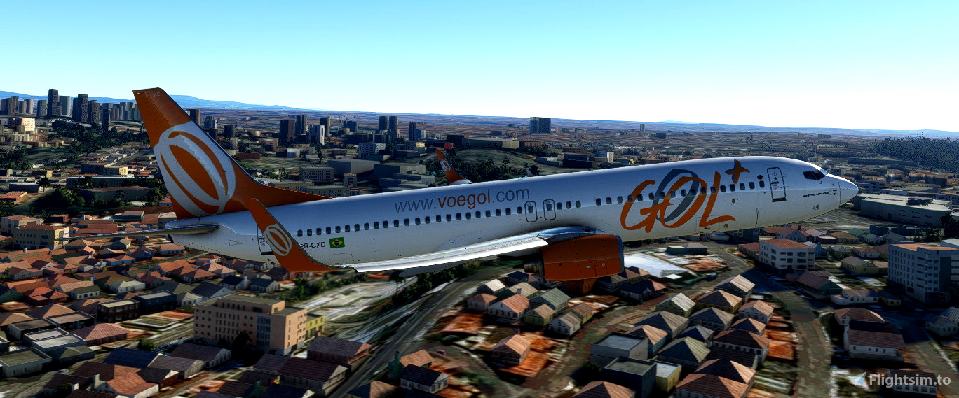 GOL NEW PR-GXZ 737-800 for Microsoft Flight Simulator