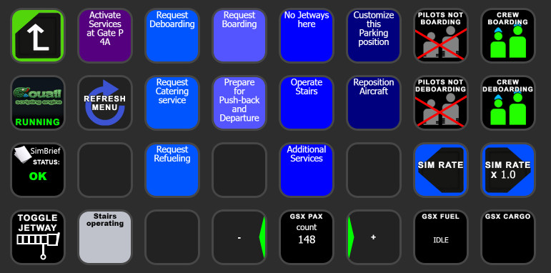 GSX PRO StreamDeck XL Profile & AAO Scripts for Microsoft Flight