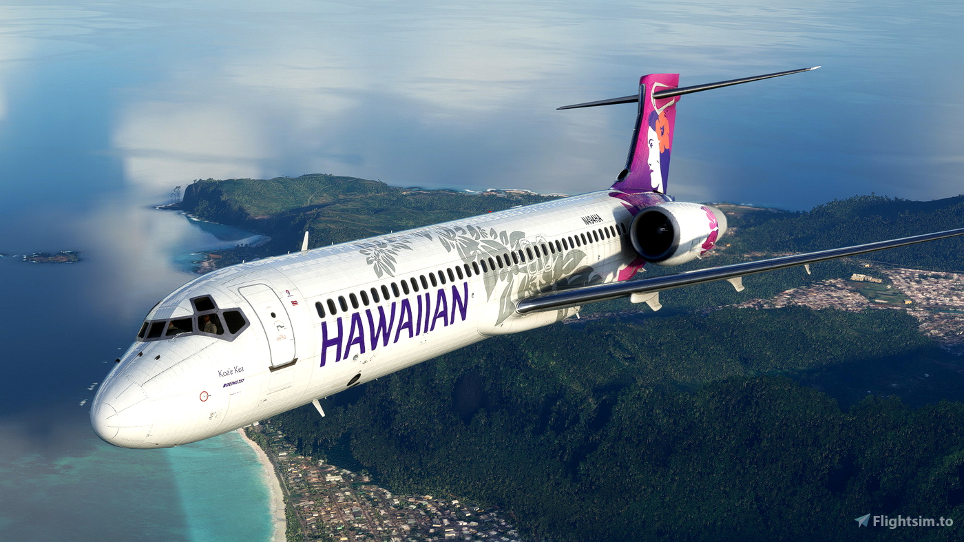 Hawaiian (2017 Colors) - CS 717 for Microsoft Flight Simulator | MSFS