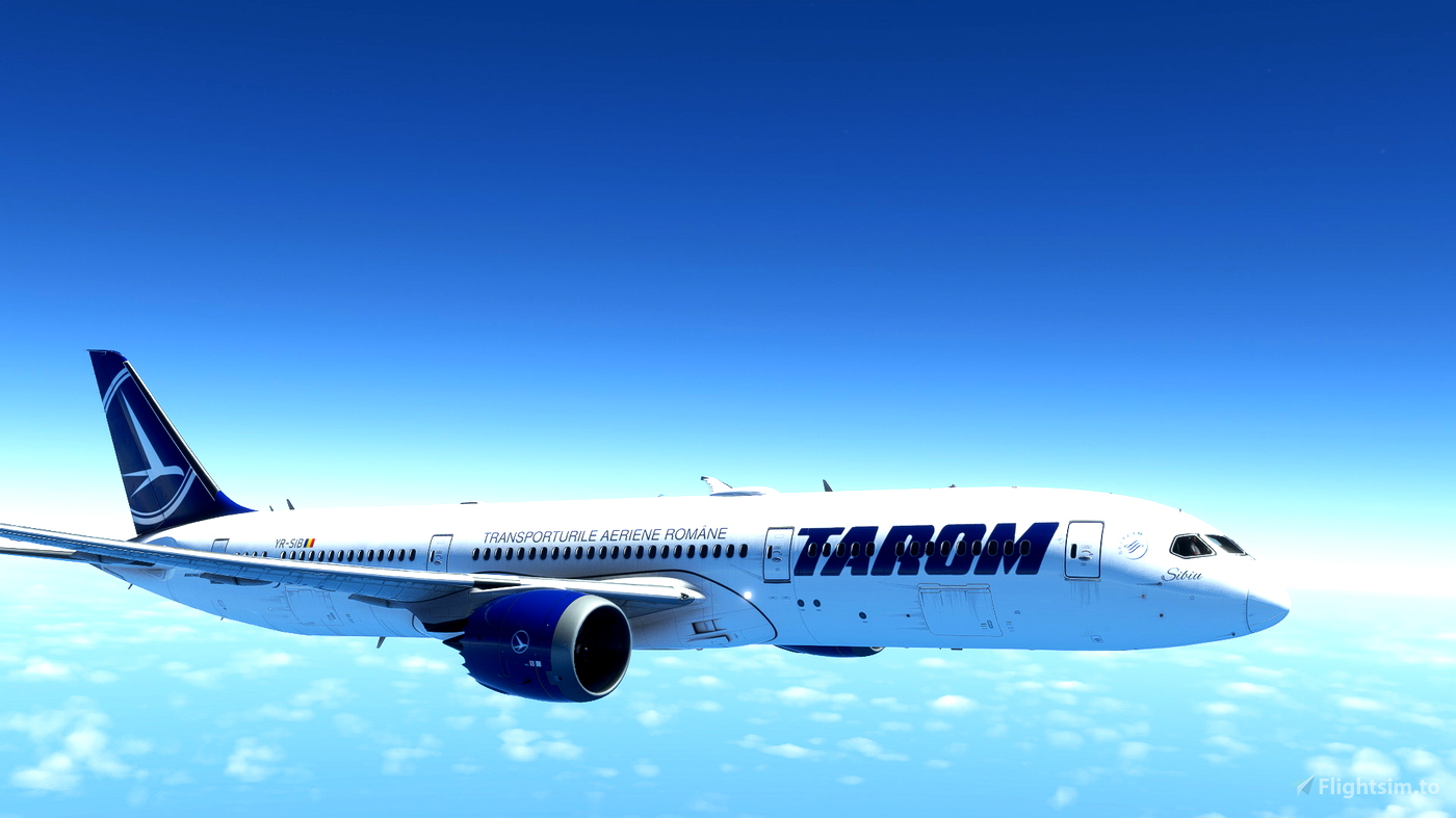 Horizon Simulations Boeing 787-9 TAROM (Transporturile Aeriene Române ...