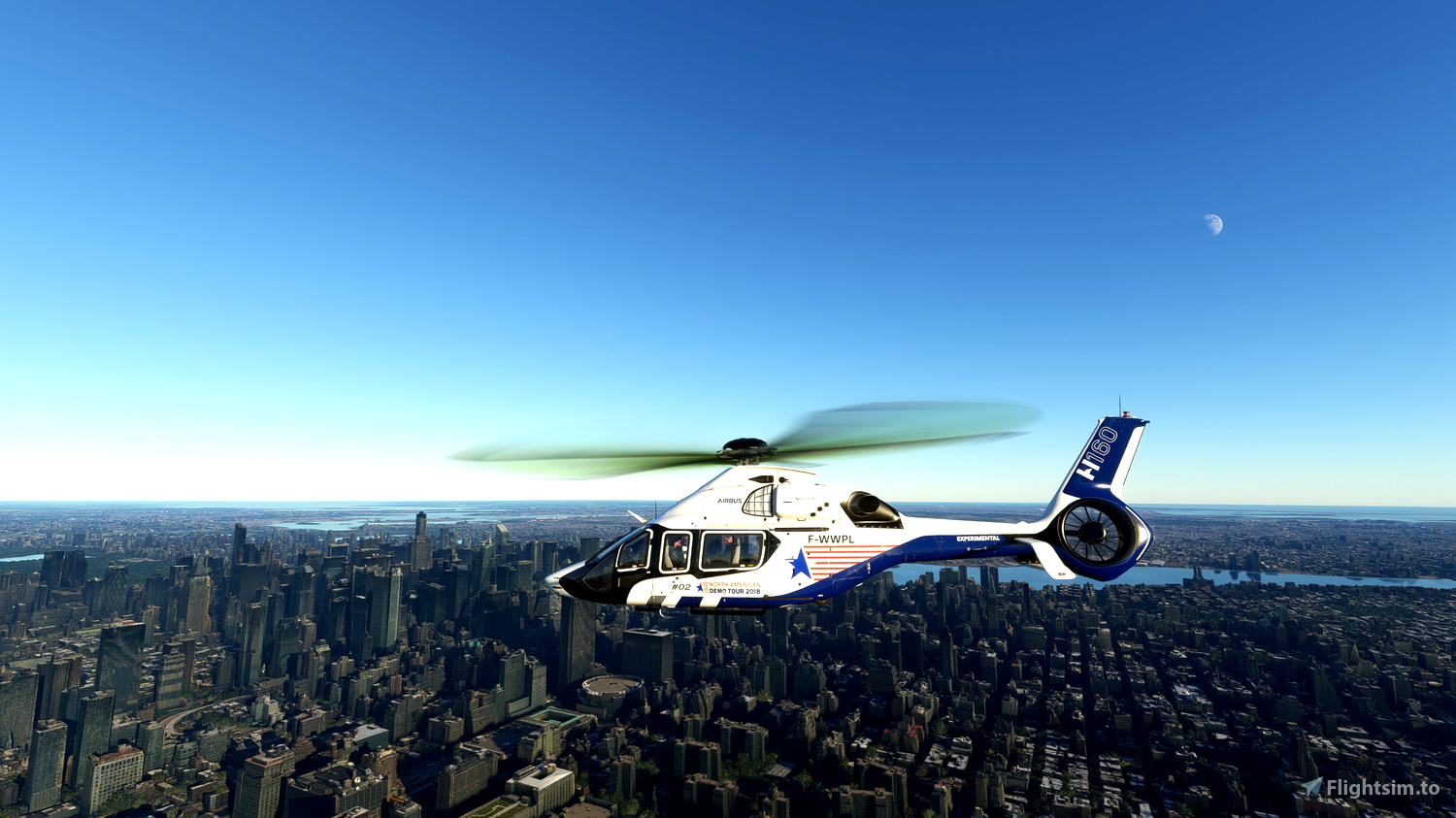 Microsoft Flight Simulator Airbus H160 Helicopter & Minneapolis