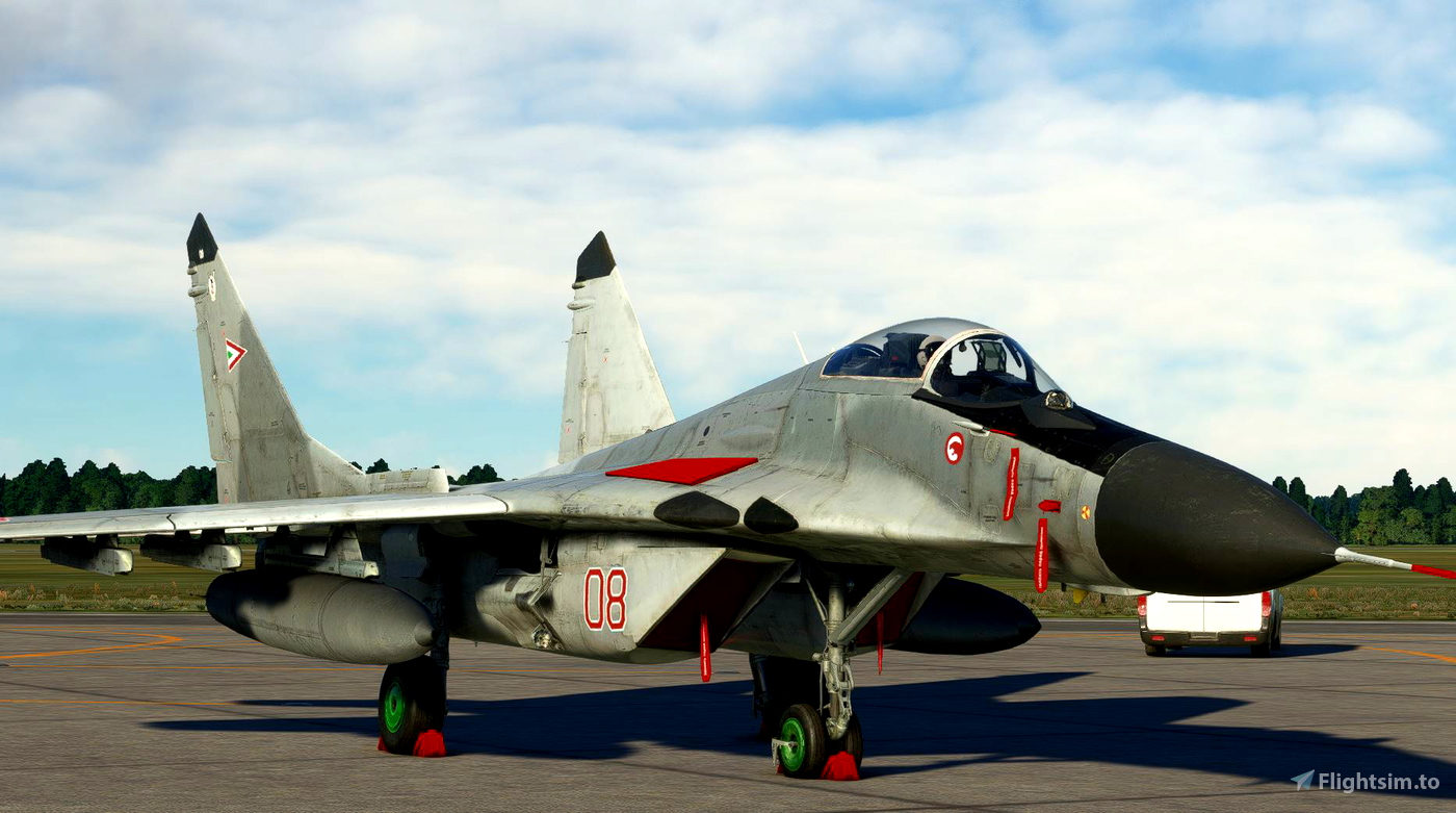 Hungarian Airforce 08 for Deimos Mig-29 for Microsoft Flight Simulator ...