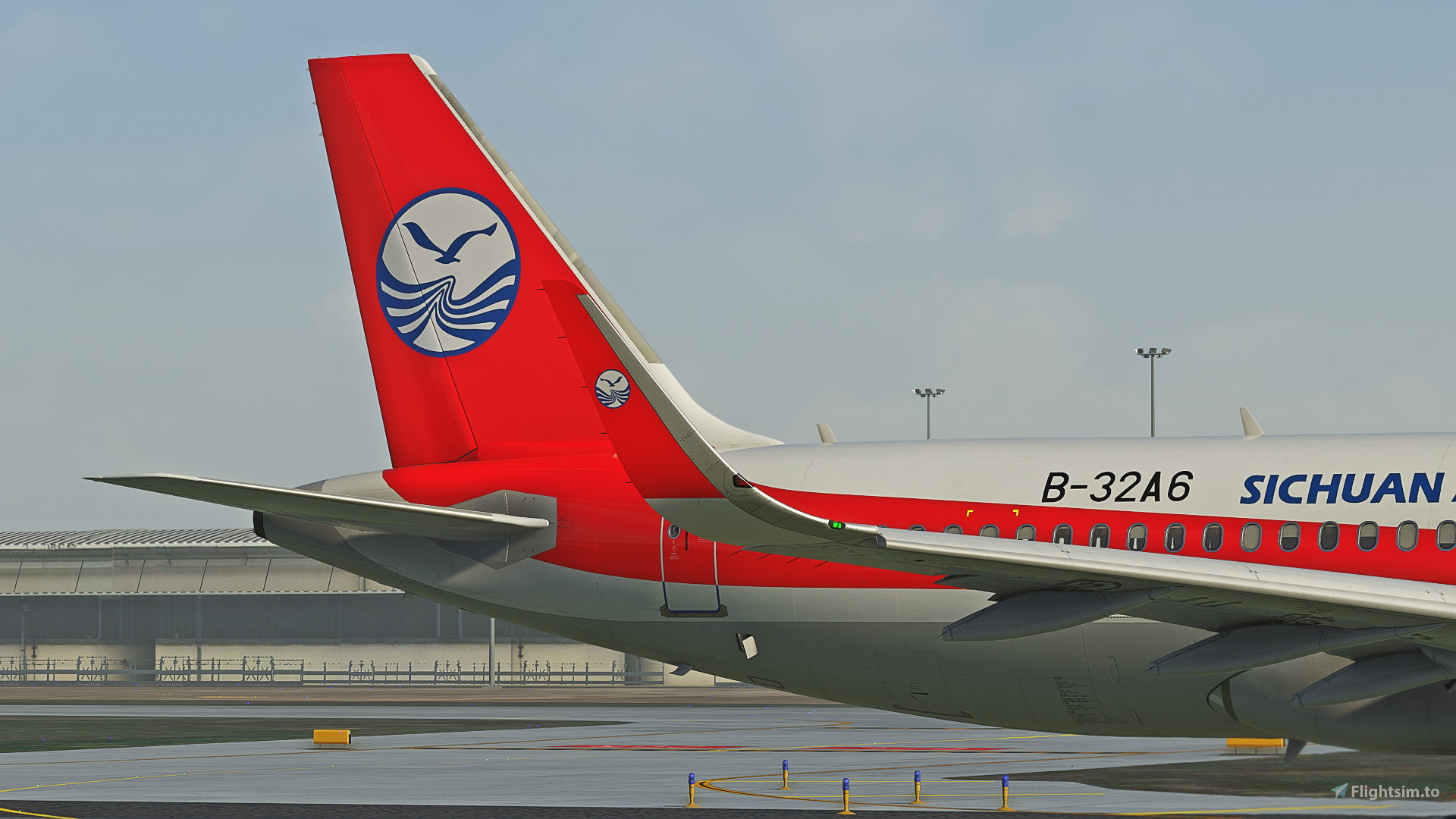 IniBuild A320neo Sichuan Airlines 四川航空 B-32A6 8K For Microsoft Flight ...