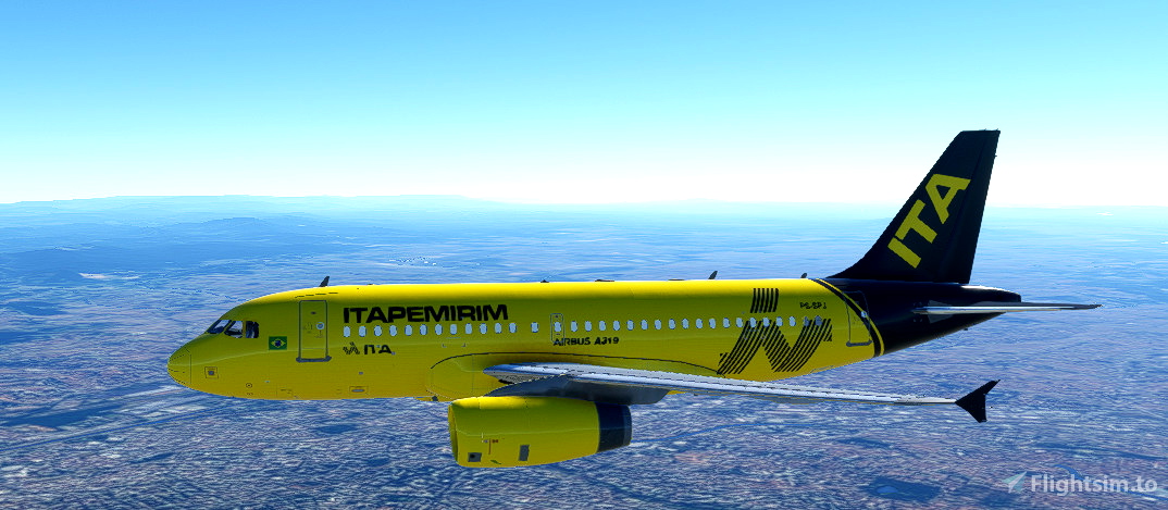 ITAPEMIRIM A319 IAE E CFM SL for Microsoft Flight Simulator | MSFS