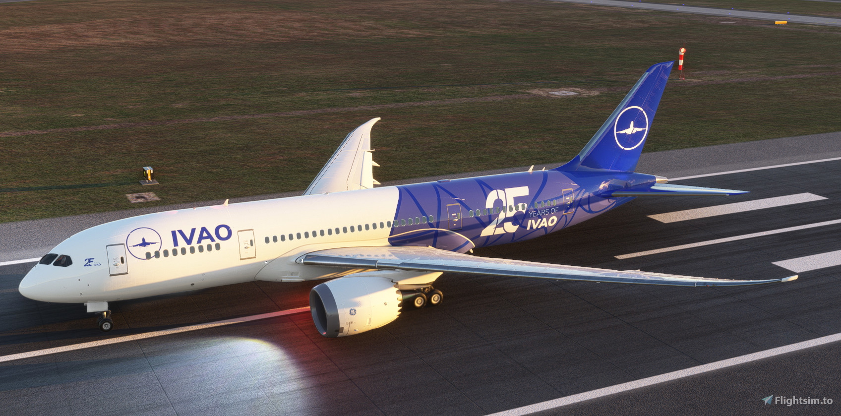 [Kuro B787-8 ] IVAO 25th Anniversary Special Livery For Microsoft ...