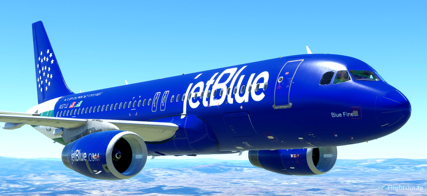 Jetblue Airways Airbus A320 'Blue Finest' NYPD Livery para Microsoft ...