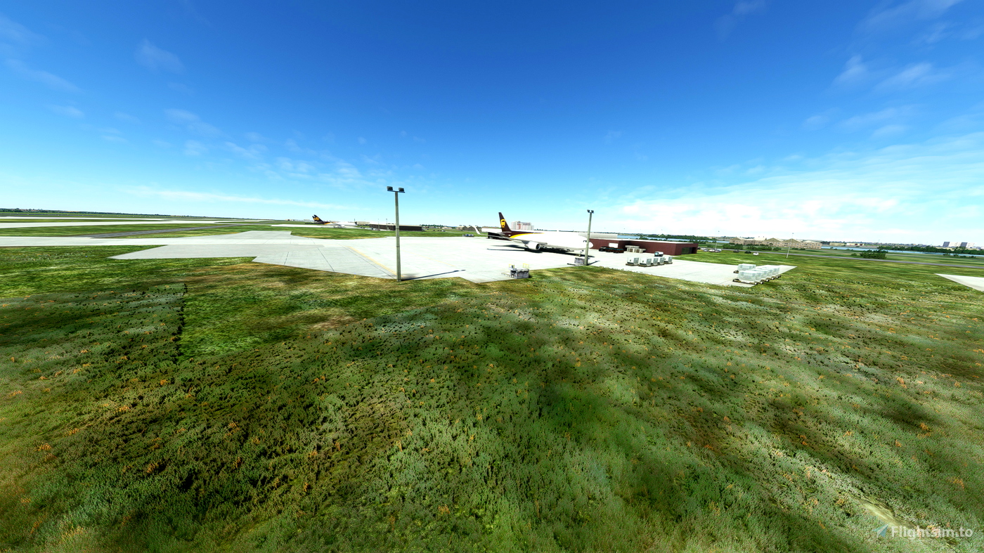 KMCI FSLTL Static Aircraft for Microsoft Flight Simulator MSFS