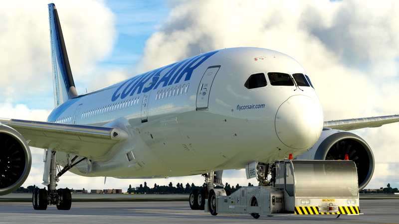 Kuro Boeing 787-8 Corsair International for Microsoft Flight Simulator ...