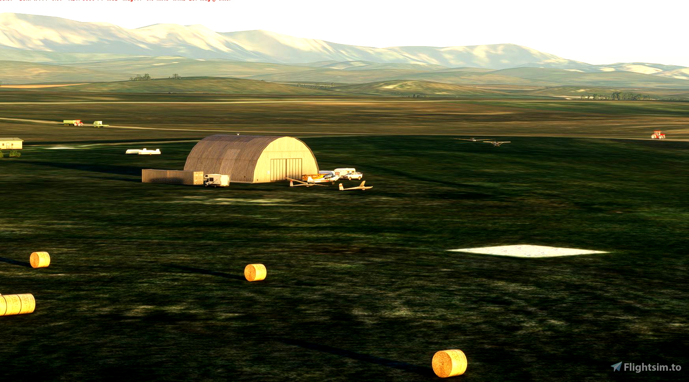 Lethbridge Soaring Club, Cowley, Alberta glider airstrip for