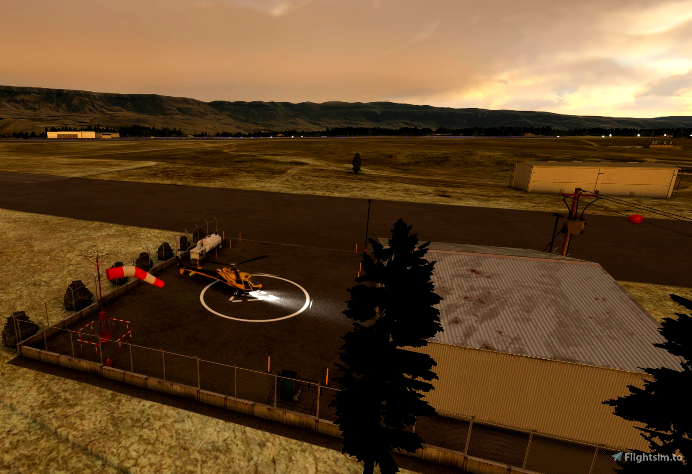 Virtual Airline Wenatchee WA Base voor Microsoft Flight