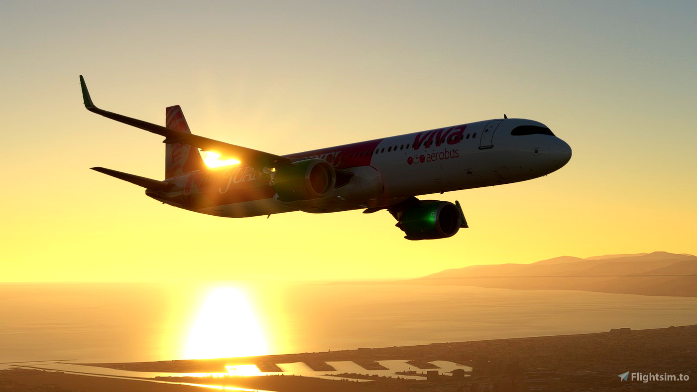 LVFR A21NX VivaAerobus (XAVBV / Juan Gabriel Livery) for Microsoft