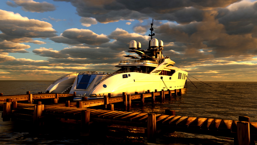 mega yacht poseidon msfs