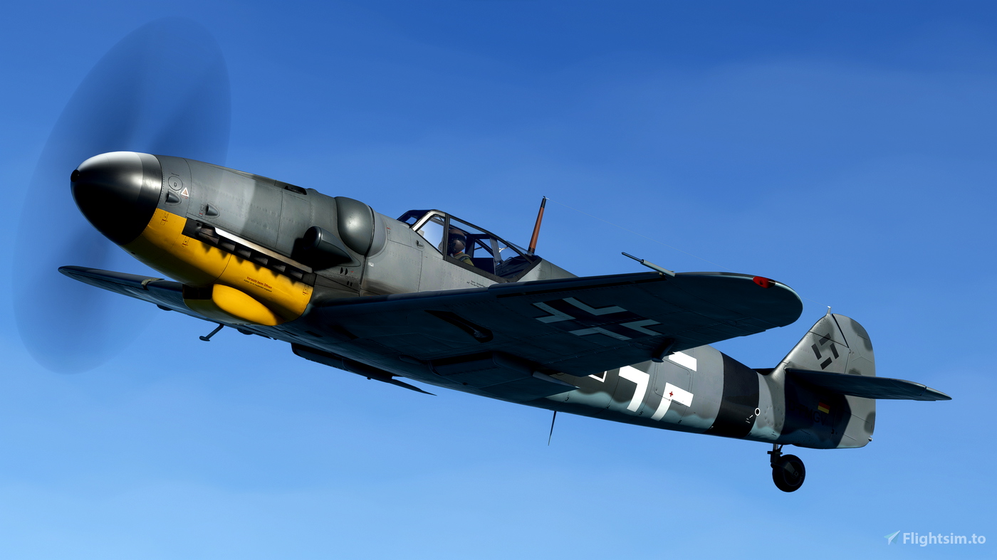 Messerschmitt Bf 109G-14 'Black 2' (WkNr.462707 / D-FMGV) for Microsoft ...