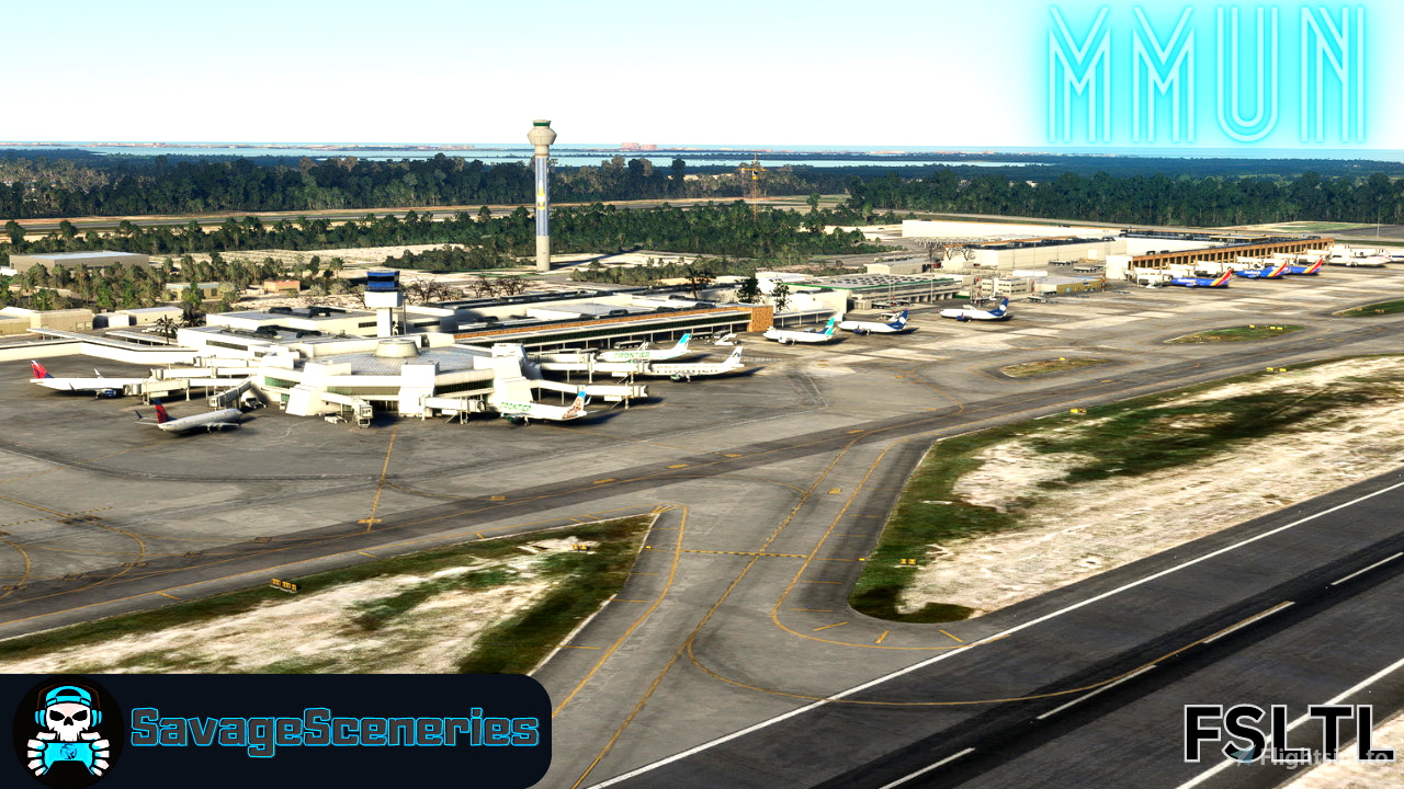 MMUN FSLTL Static Aircraft for Microsoft Flight Simulator MSFS