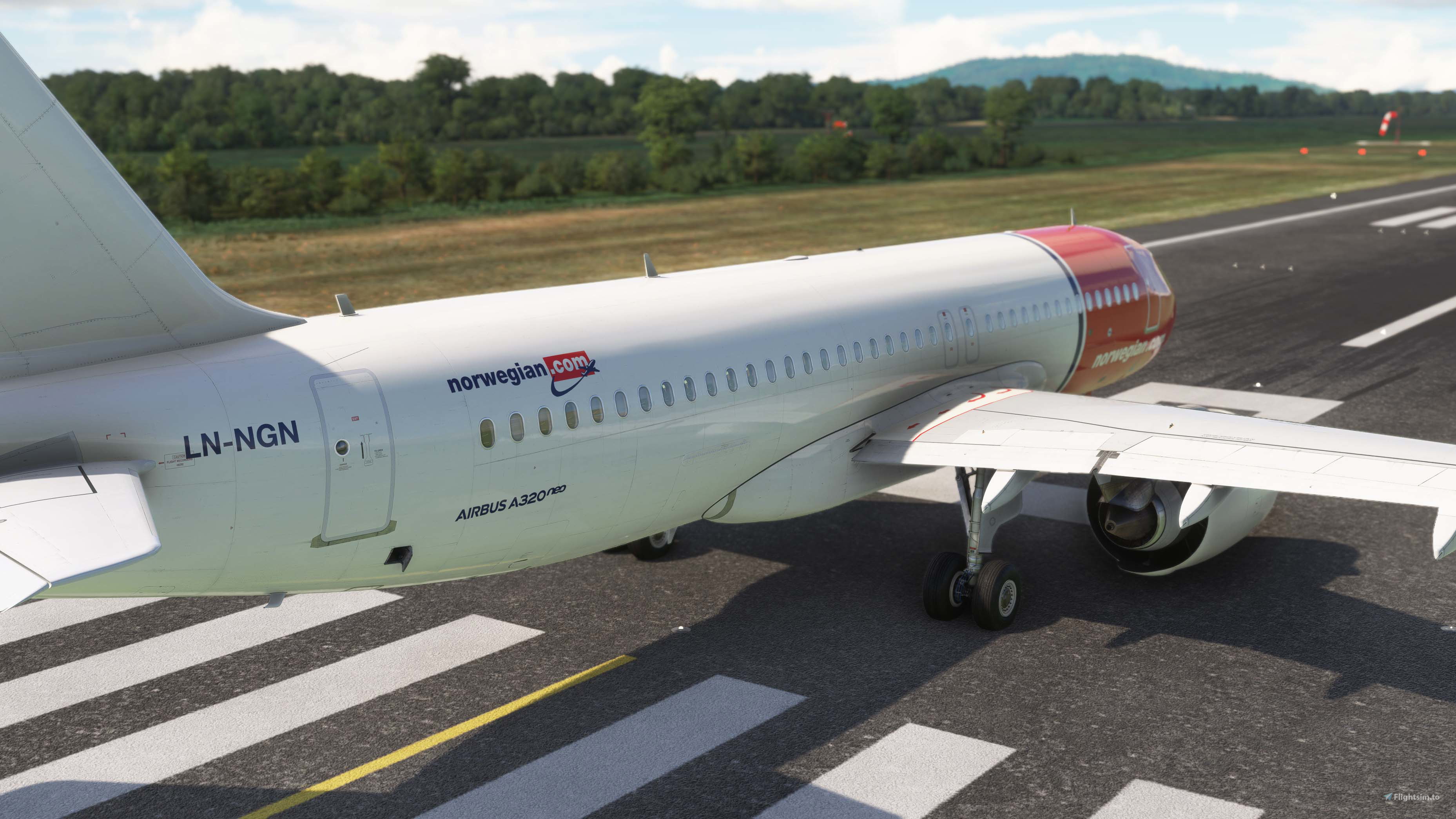 IniBuilds A320neo - Norwegian [LN-NGN] (8K) För Microsoft Flight ...