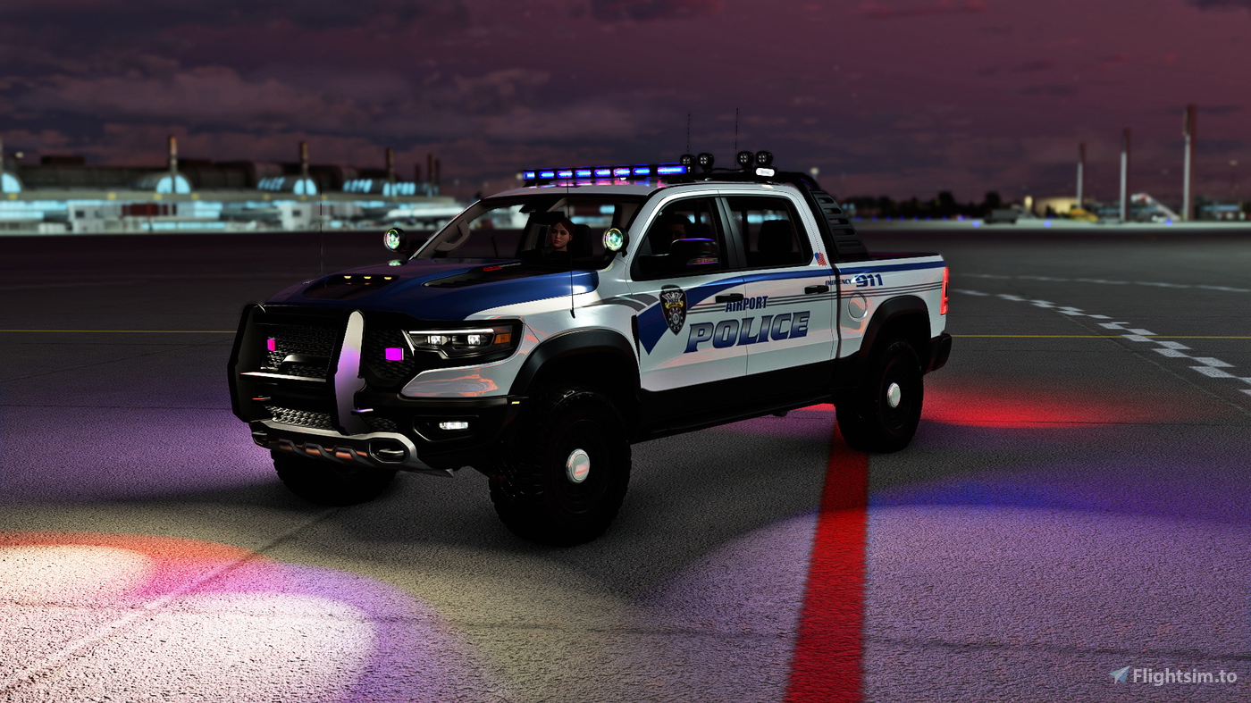 Marine RM - Offroad Pickup Truck for Microsoft Flight Simulator | MSFS