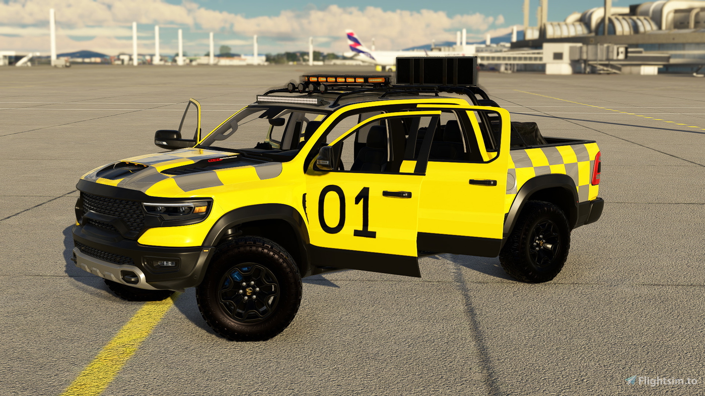 Marine RM - Offroad Pickup Truck for Microsoft Flight Simulator | MSFS