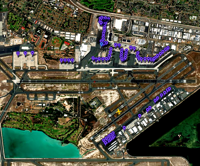 PILOT2ATC - PHNL Honolulu, Hawaii USA, taxiways & gates のために Microsoft ...