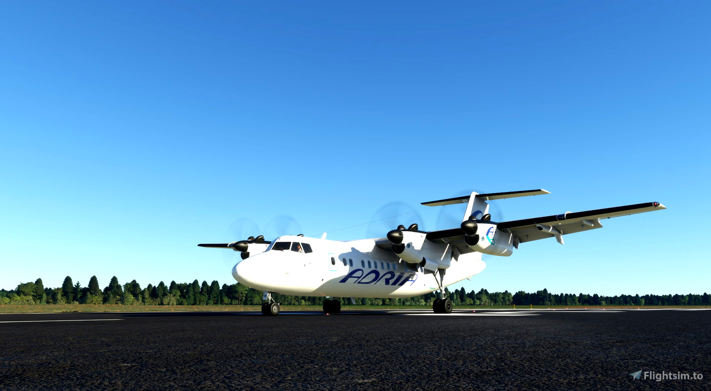 Pilot's DeHavilland Canada DHC-7-Adria Airways - S5-ACA for Microsoft ...