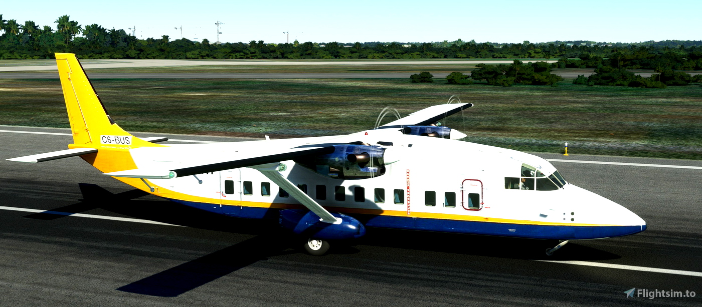 Pineapple Air C6 BUS Short 360 voor Microsoft Flight Simulator MSFS