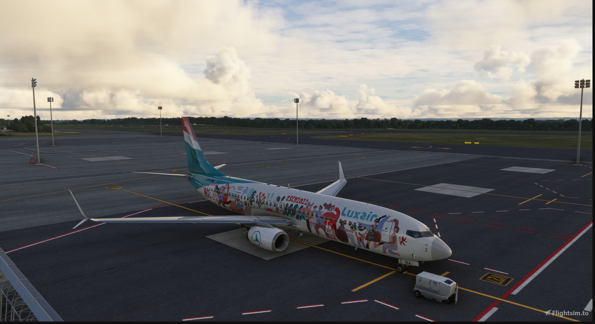 PMDG 737-800 Luxair Fleet Pack For Microsoft Flight Simulator | MSFS