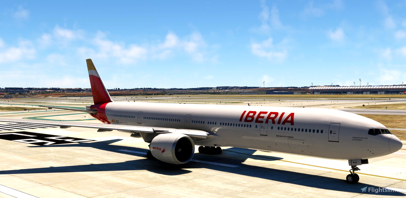 PMDG Boeing 777-300ER Iberia 对于 Microsoft Flight Simulator | MSFS