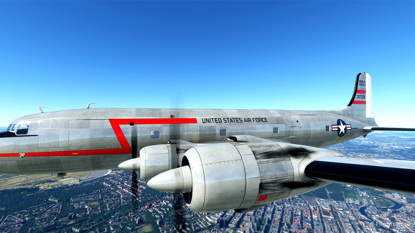 Pmdg Dc 6a Berlin Airlift N500ej Para Microsoft Flight Simulator Msfs