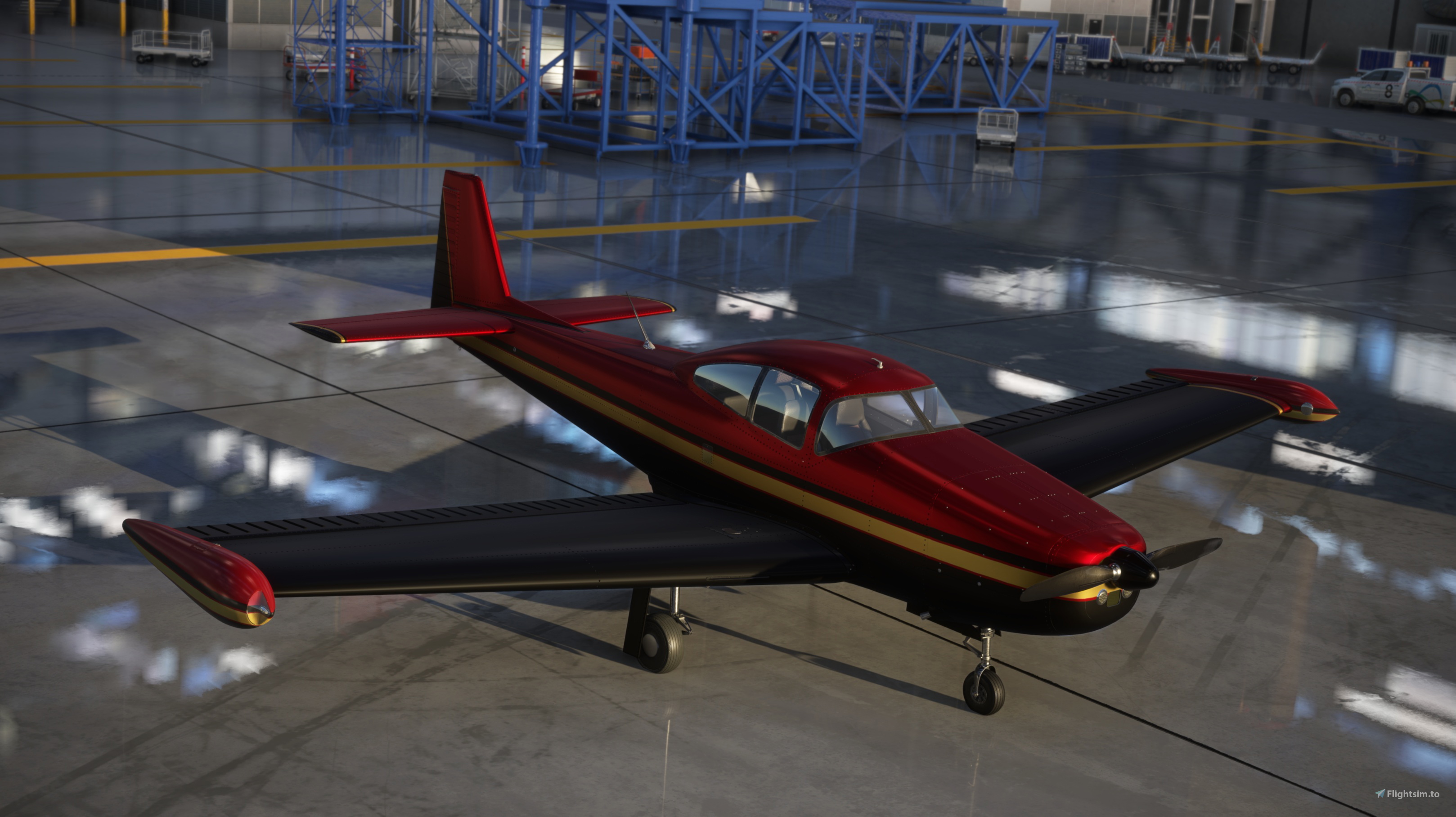 HangarStudios713 - Ryan Navion B For Microsoft Flight Simulator | MSFS