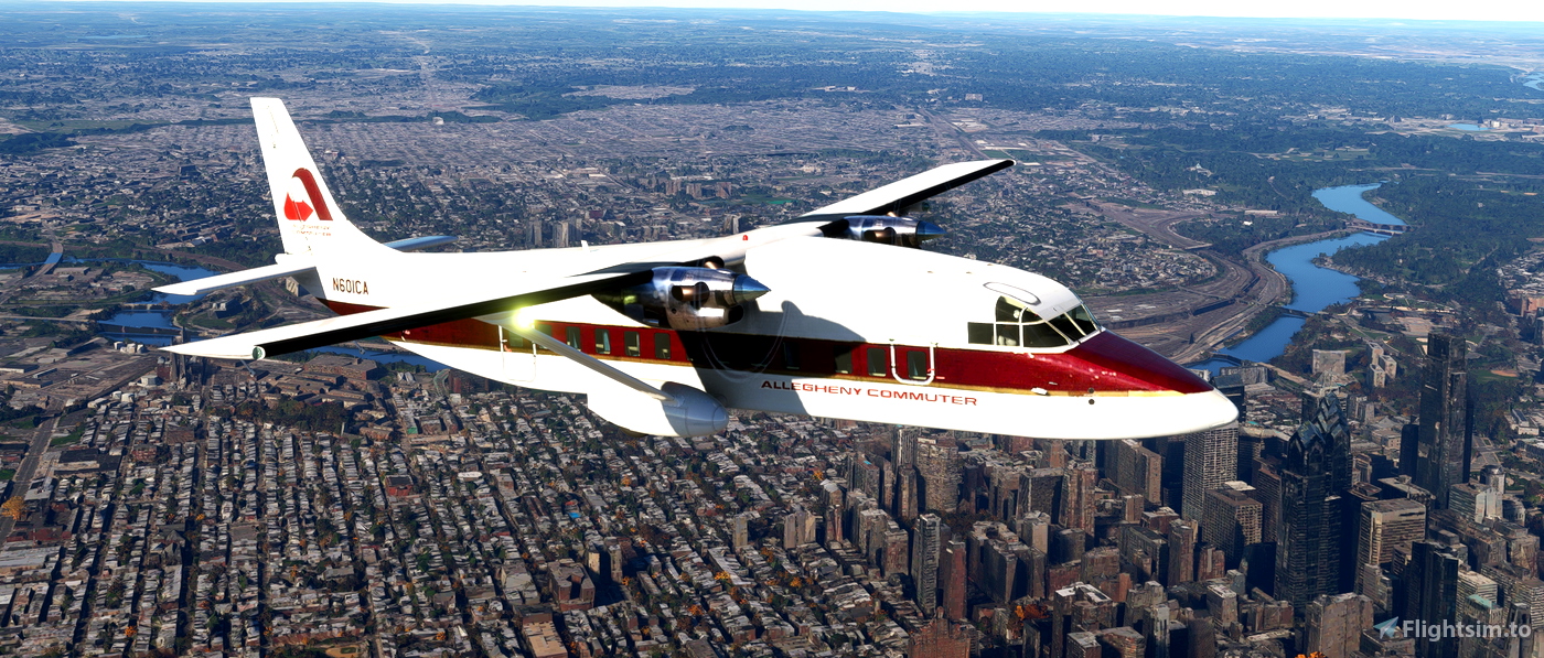 Short 360 Passenger Allegheny Commuter for Microsoft Flight Simulator ...