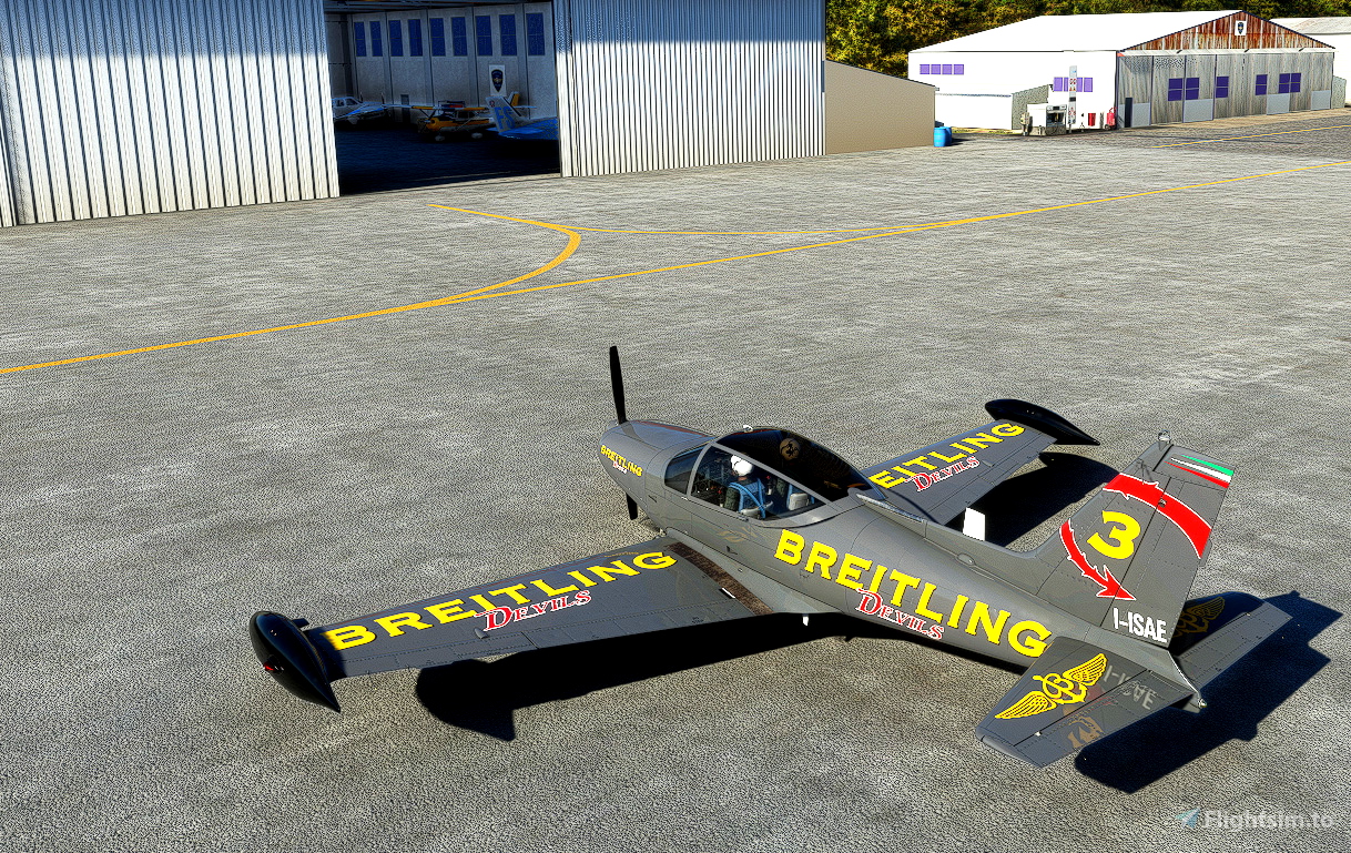 Sim Skunk Works SF-260 Breitling Devils for Microsoft Flight Simulator