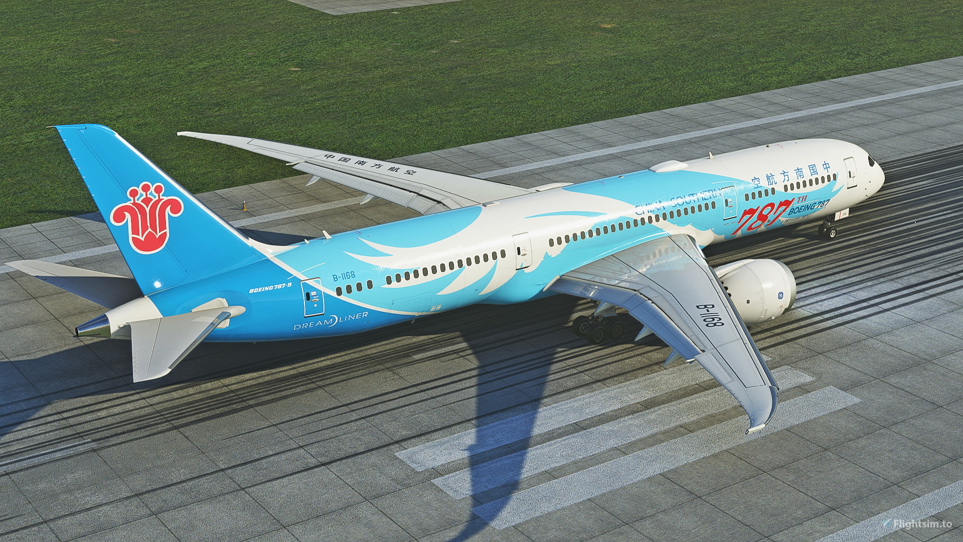 [SPECIAL] Horizon Sim B789 China Southern 中国南方航空 "787th 787" B-1168 8K ...