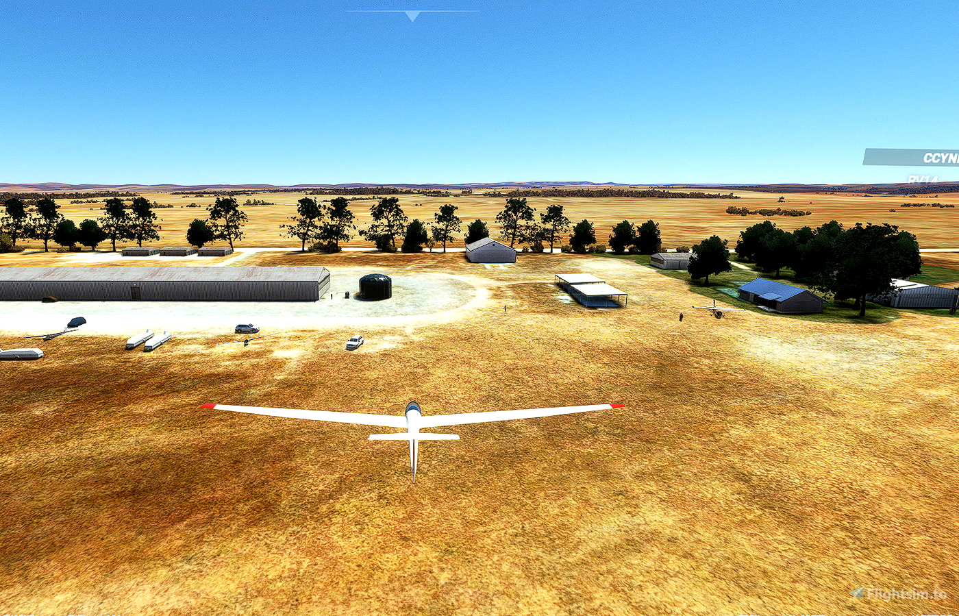 Stonefield Airfield ,Adelaide UNI Gliding Club South Australia YSFL for