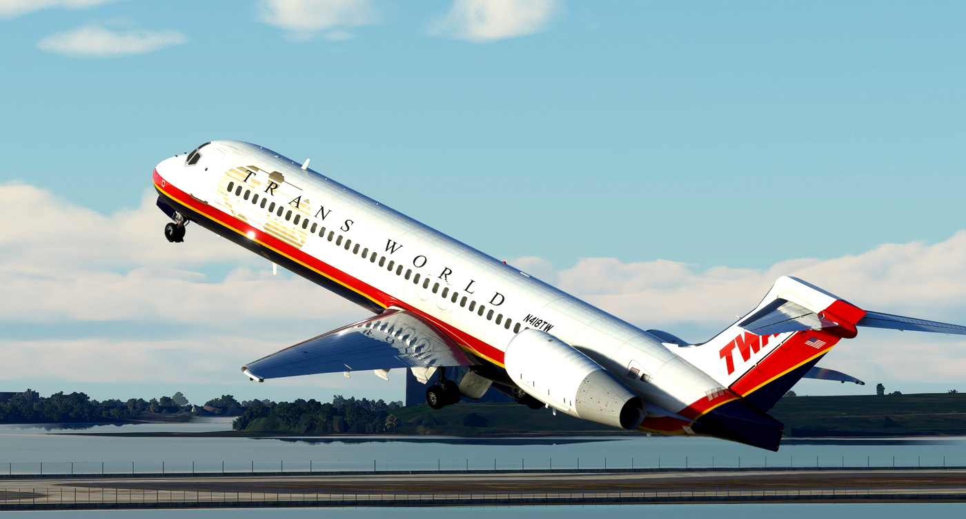 TWA / American - CS 717 for Microsoft Flight Simulator