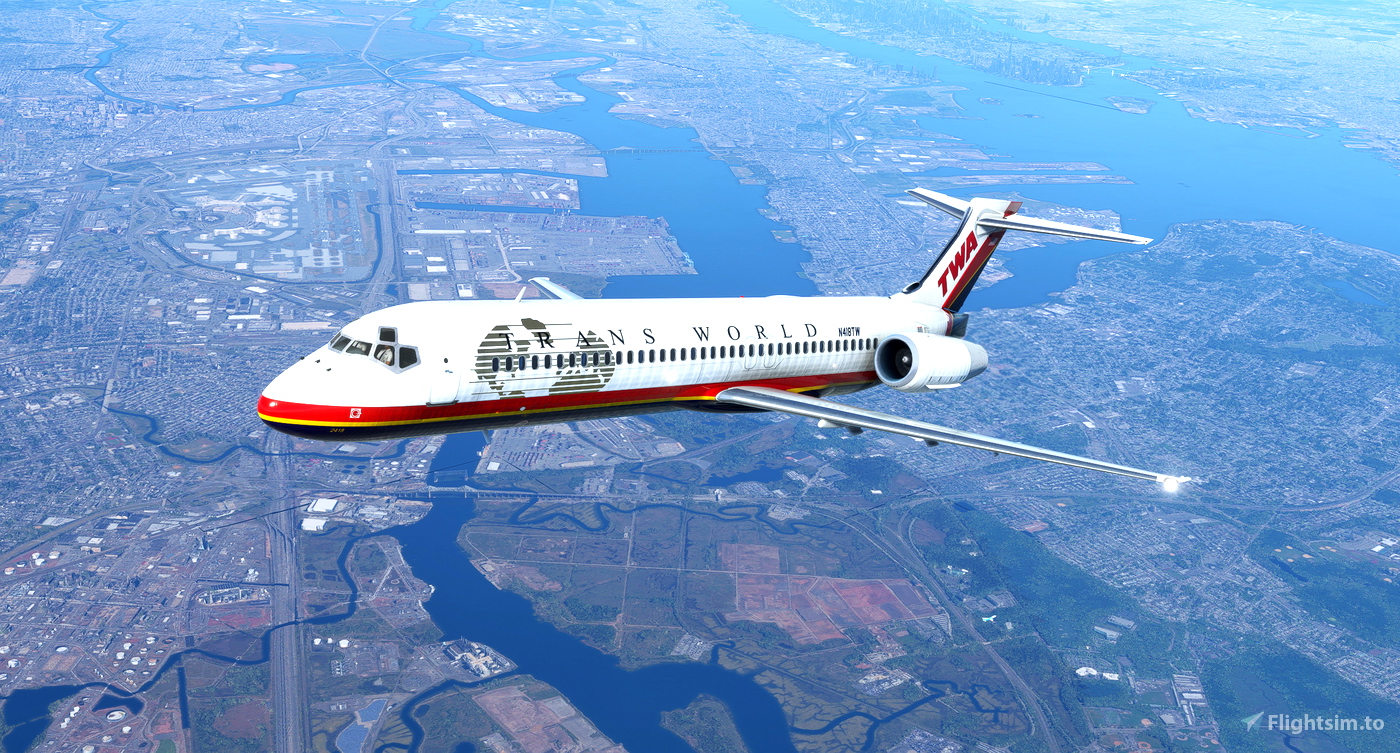 TWA / American - CS 717 for Microsoft Flight Simulator