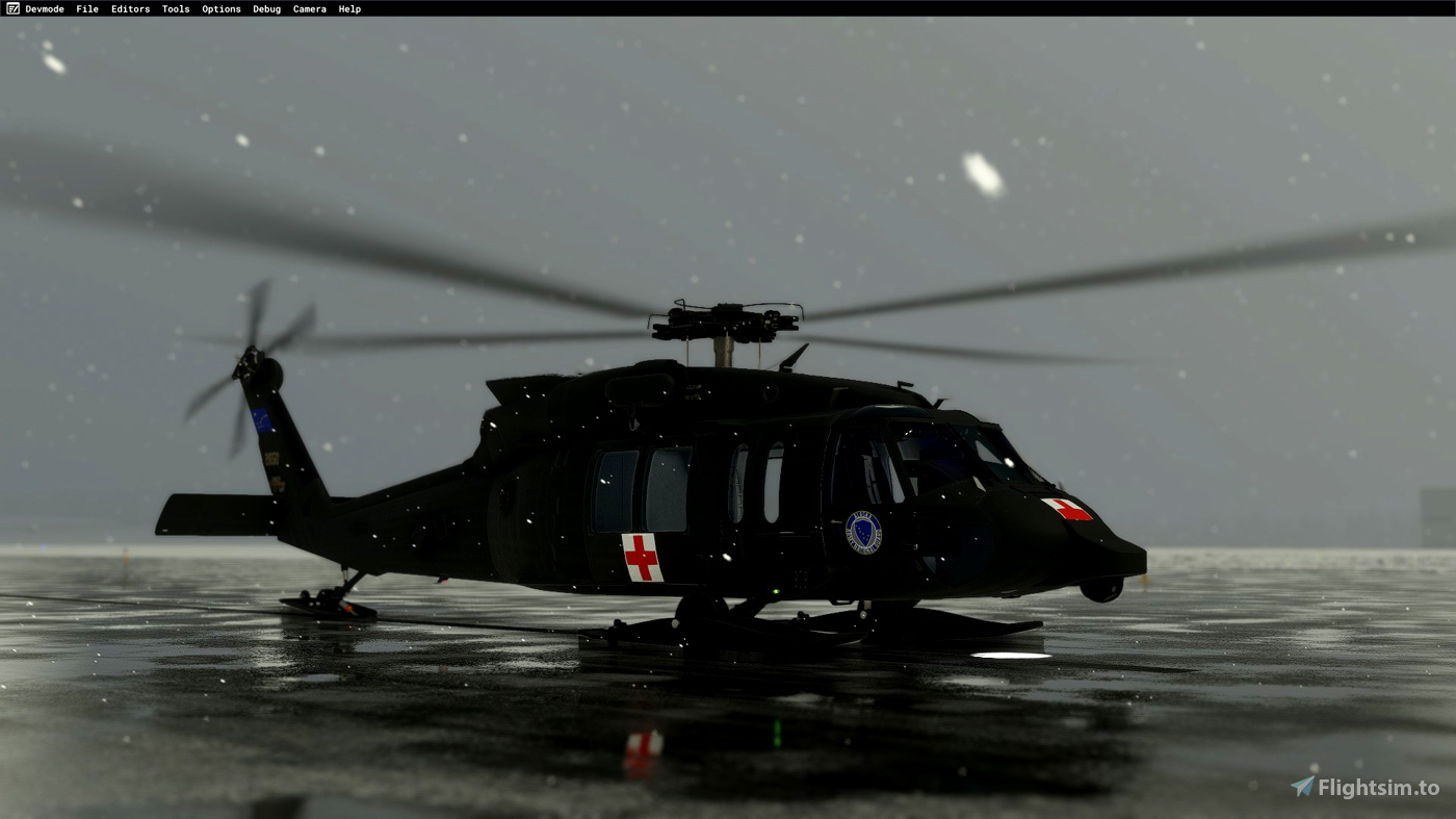 UH-60 Alaska Air National Guard Livery Pack (2X) By GHQST for Microsoft  Flight Simulator