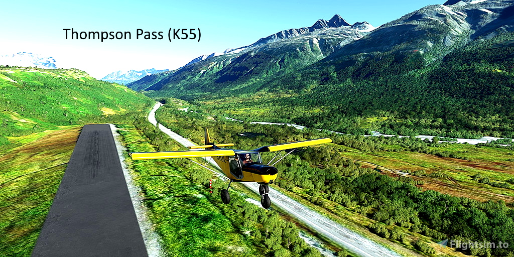 Ultralight Sightseeing Alaska Thompson Pass to Valdez for Microsoft