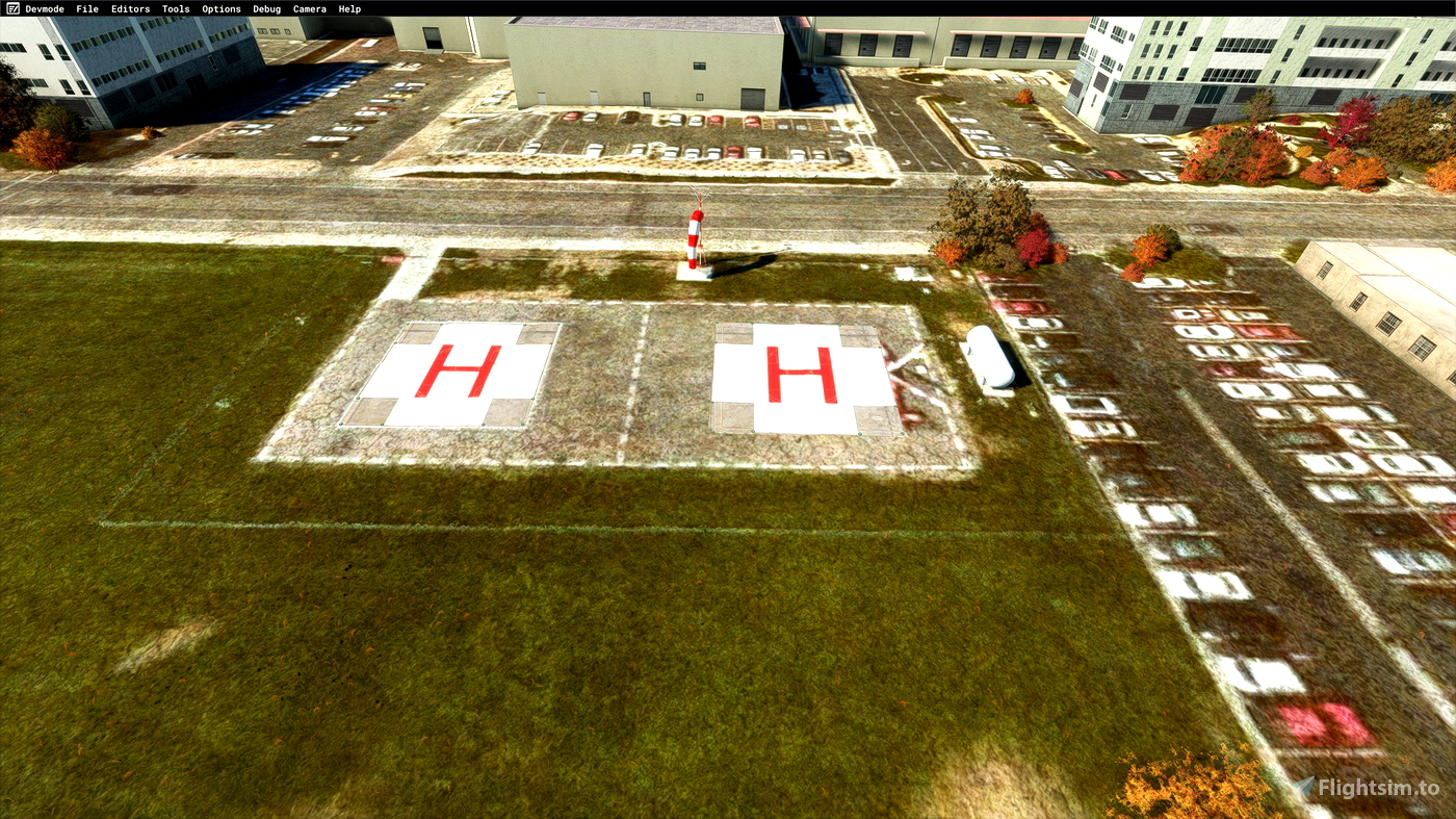 Utah Valley hospital Heliport for Microsoft Flight Simulator | MSFS