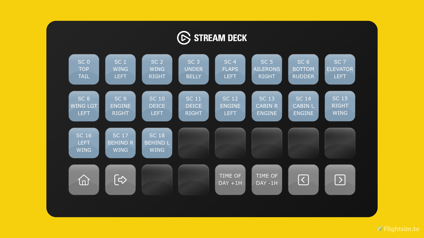 Flight Panels - AeroLens Pro - Cessna 414 AW - Stream Deck Profile pour ...