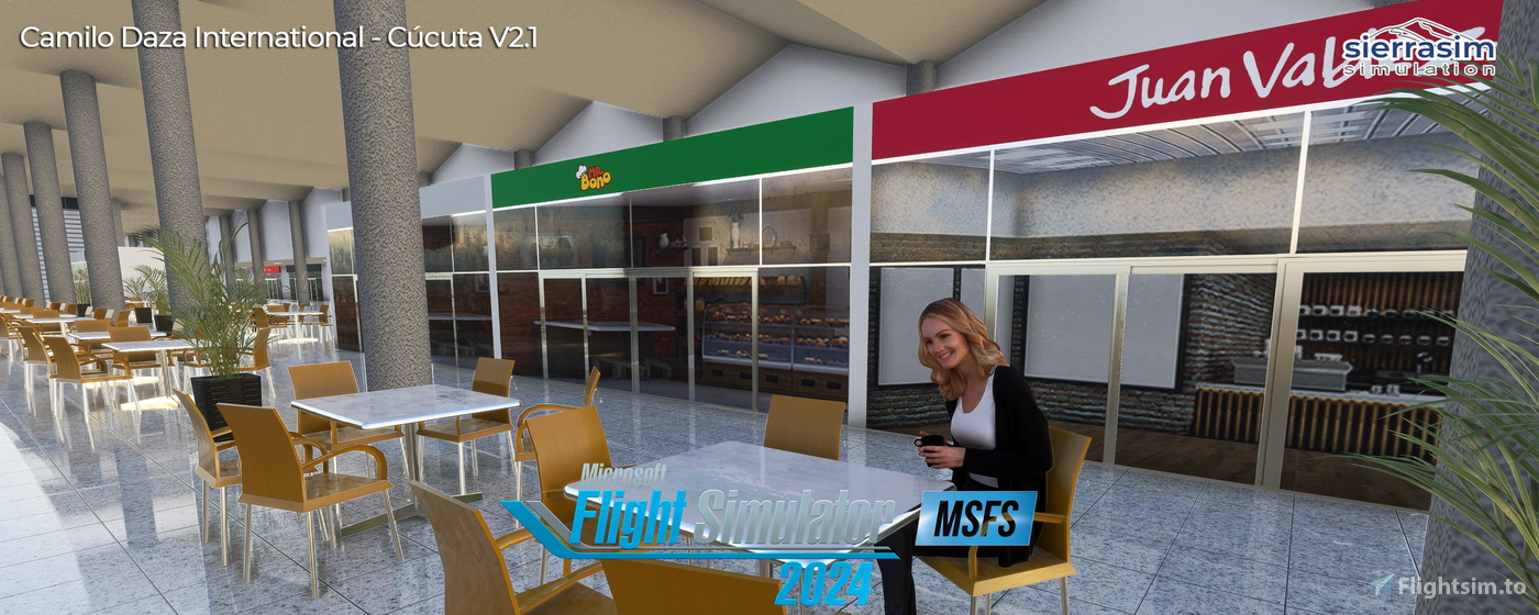 Sierrasim - SKCC - Camilo Daza International Airport for Microsoft ...