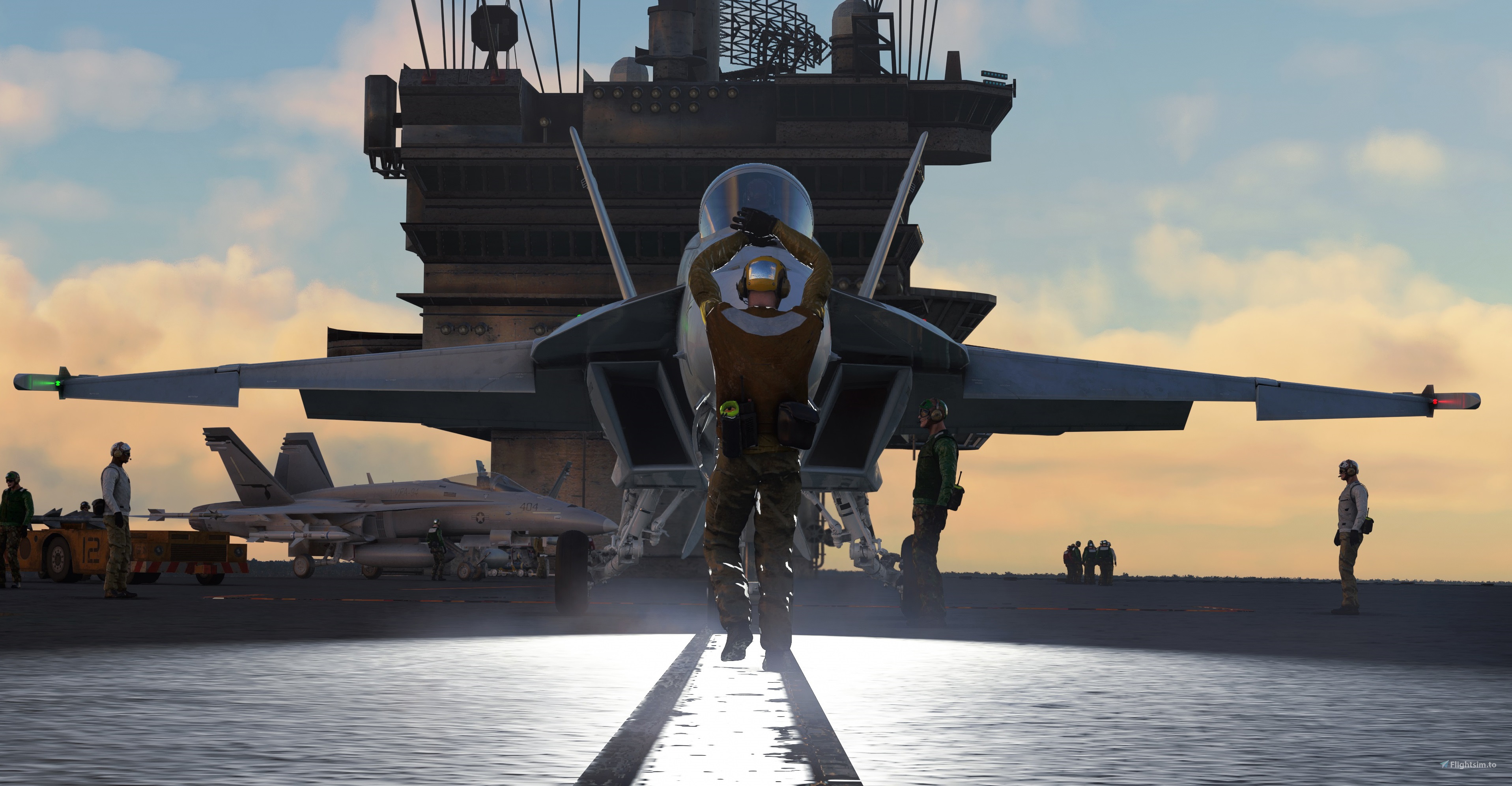 Mission 6 Long Night Lighting Mod v1.1 addon - Ace Combat 7