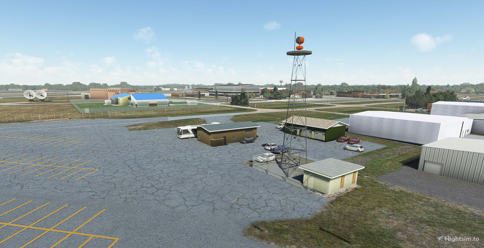 Hector International Airport Fargo North Dakota for Microsoft Flight