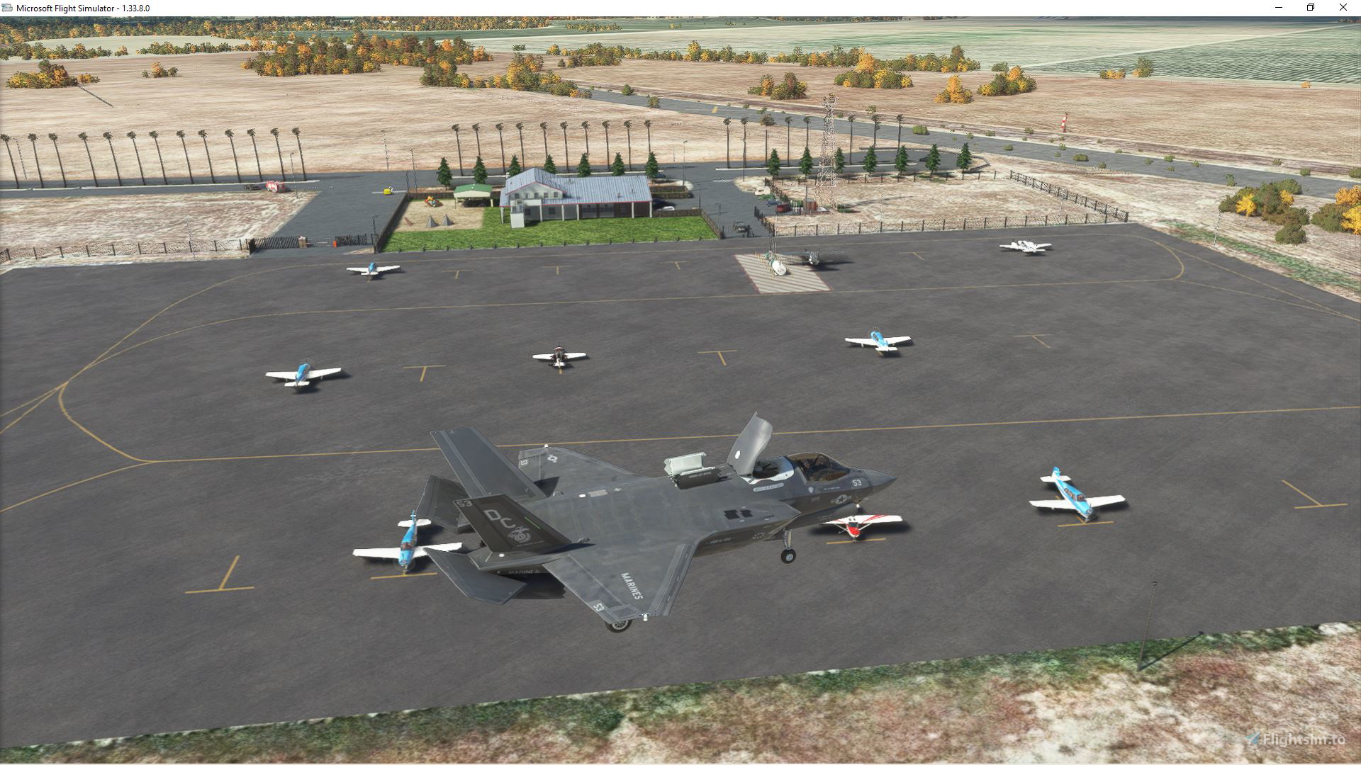 New Coalinga Municipal Airport for Microsoft Flight Simulator MSFS