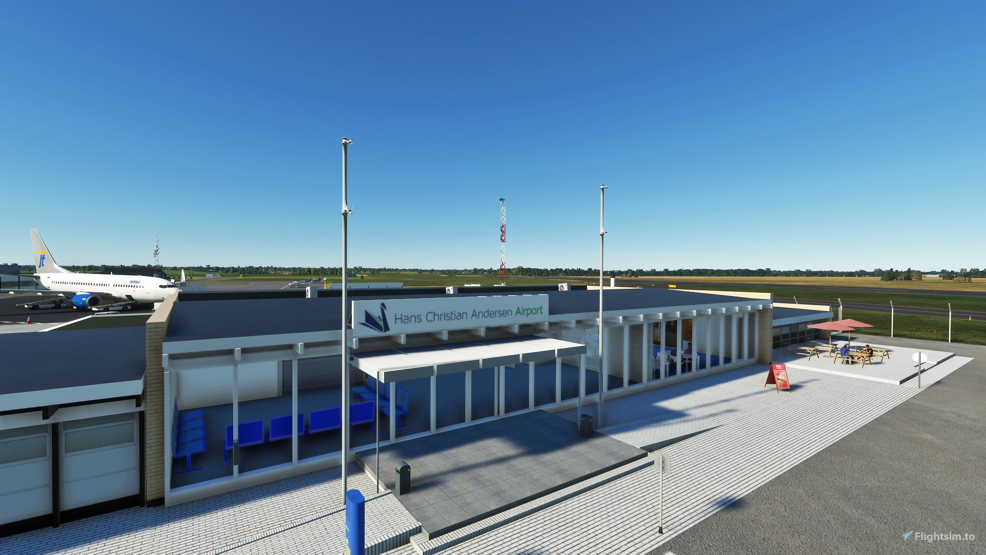 Odense Airport Hans Christian Andersen Airport EKOD for Microsoft